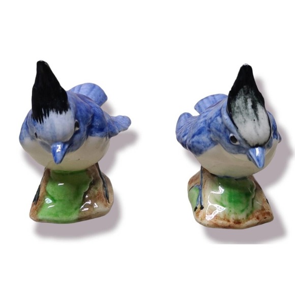 Matching Pair Of Stangl #3592 Titmouse Bird Figurines - Picture 2 of 6
